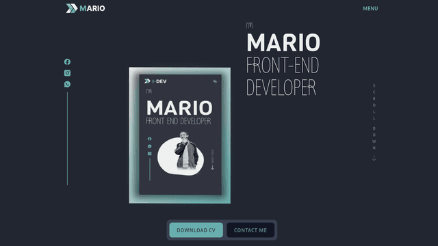 PORTFOLIO 2024 website preview