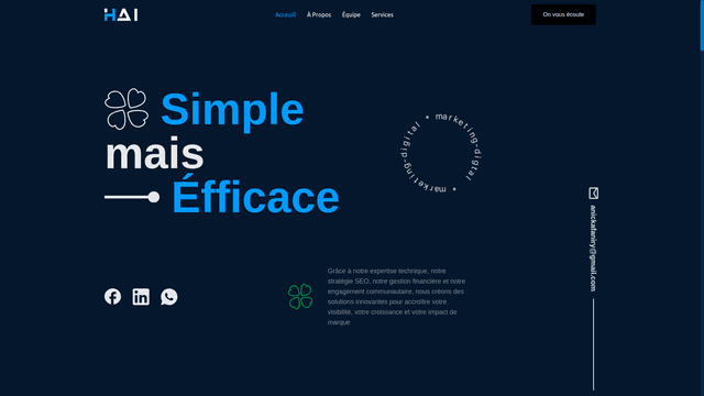 HAY AGENCY website preview